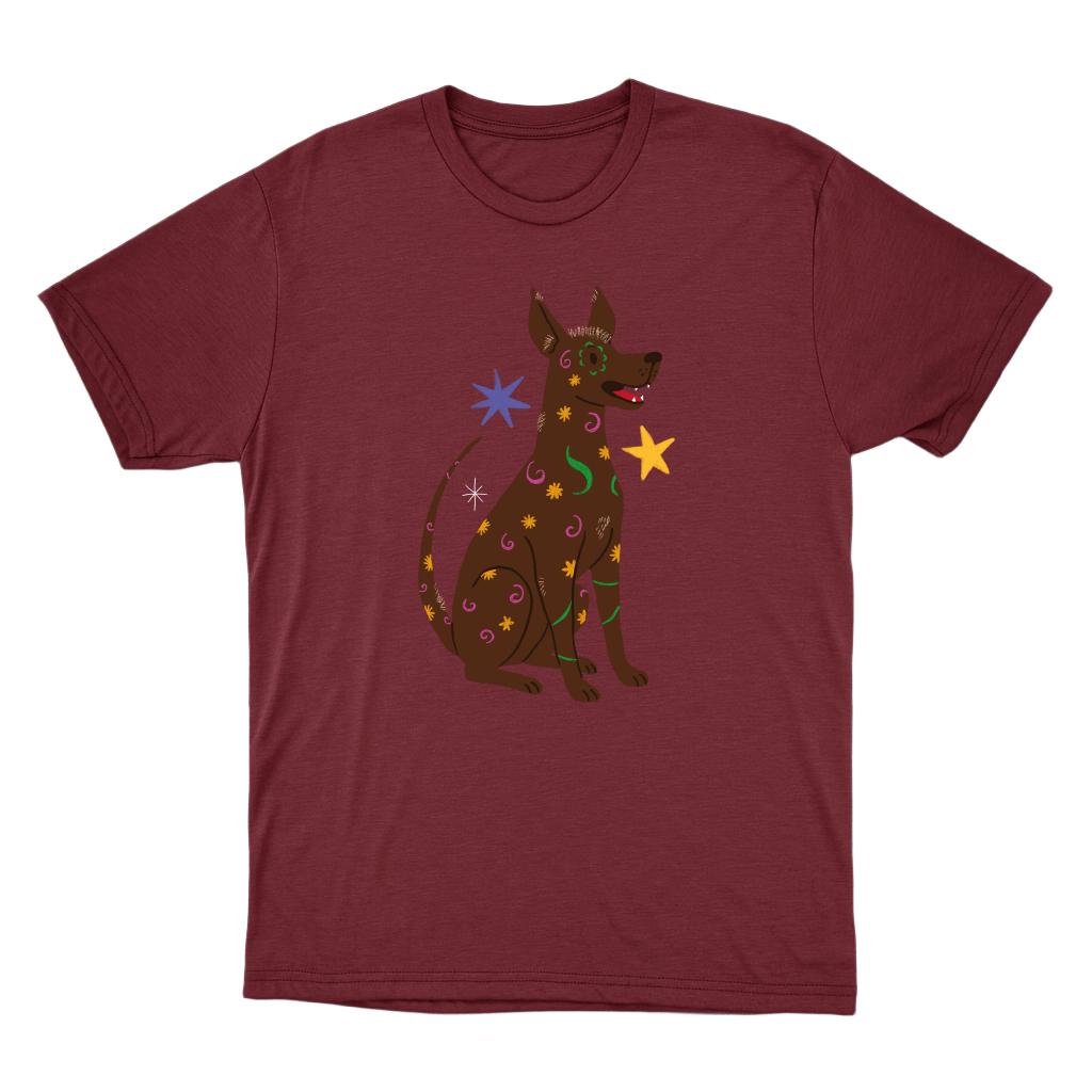 "Xoloitzcuintle" Camiseta Básica Unissex