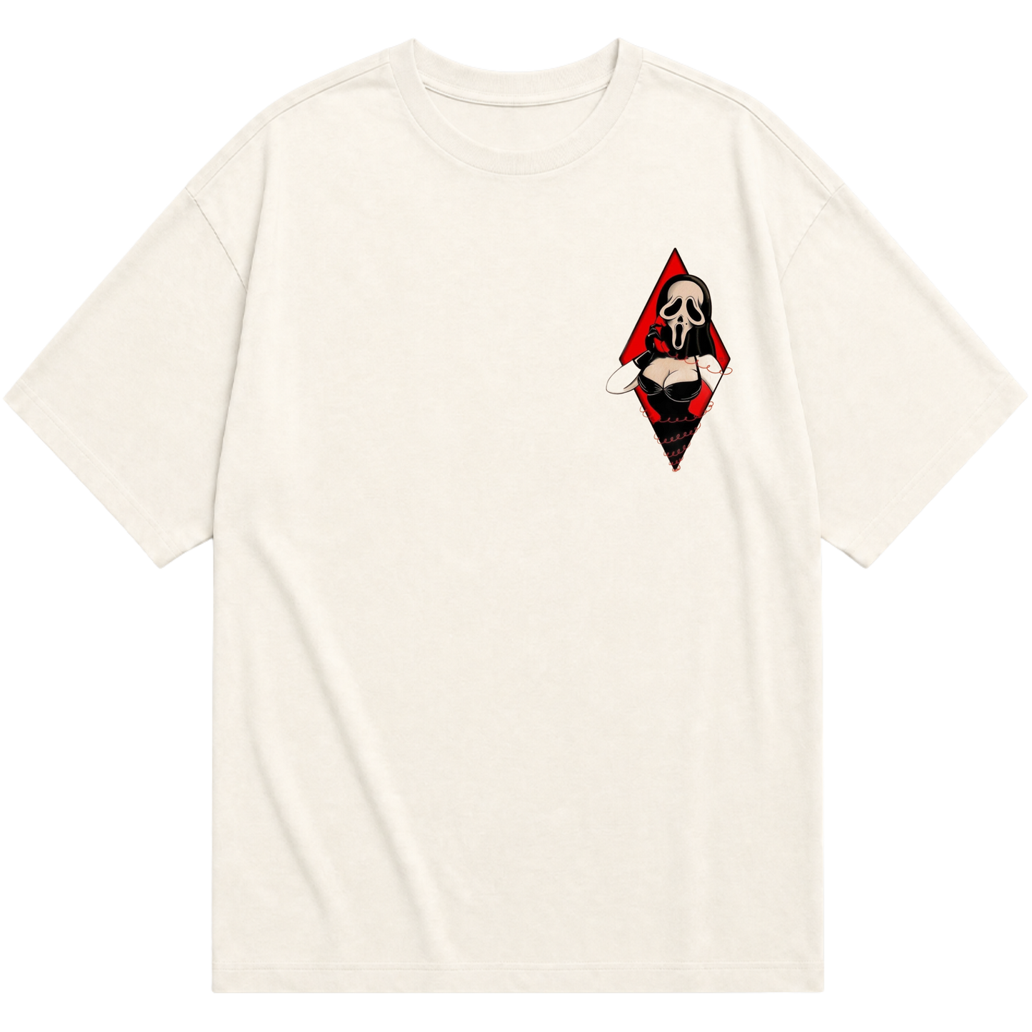 "Camisa oversized unisex." Camiseta Oversized Básica