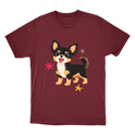 "Chihuahua pelo longo" Camiseta Básica Unissex