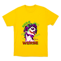 "Camiseta SMILE IT GETS WORSE - Coringa" Camiseta Básica Unissex
