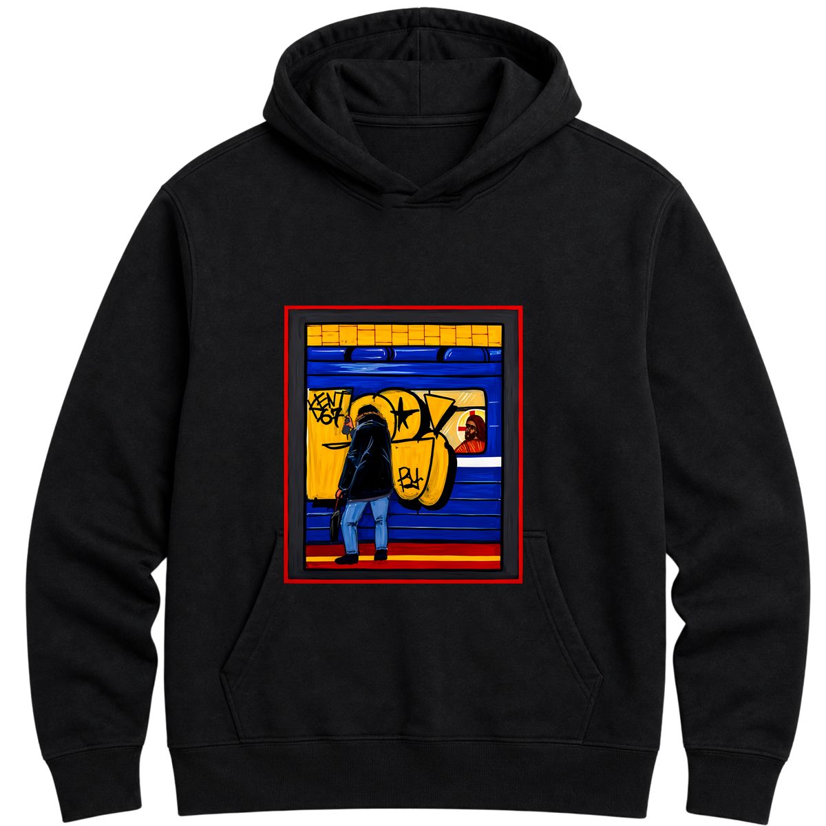 "Moletom Hoodie Essential Cristo no Caminho" Moletom Premium