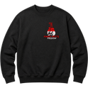 "Camiseta oversized estampa de boxe" Moletom com Capuz Básico