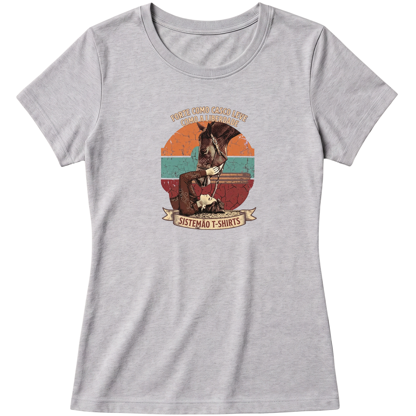 "Babylook  LEVE COMO A LIBERDADE" Blusa Baby Look