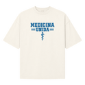 "Medicina Unida" Camiseta Oversized Suedine 220g