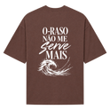 "FENDS -- O RASO NÃO ME SERVE MAIS (OVER)" Camiseta Oversized Suedine 220g