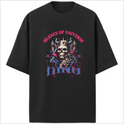 "O Rei do Silêncio Universal" Camiseta Oversized Premium
