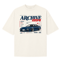 "Oversized Suedine "Archive 1994"" Camiseta Oversized Suedine 220g