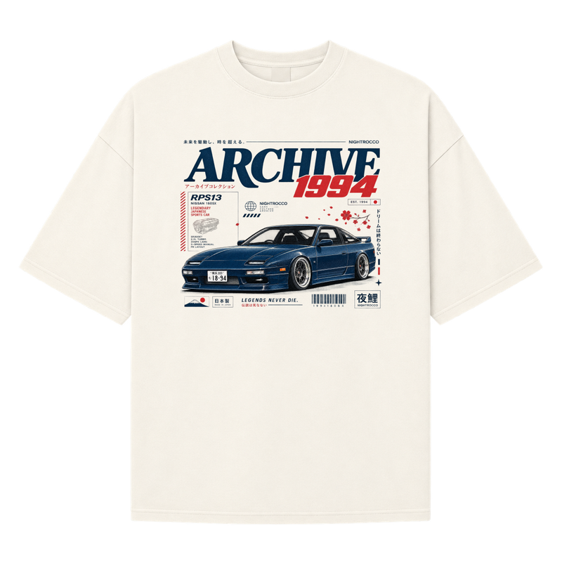 "Oversized Suedine "Archive 1994"" Camiseta Oversized Suedine 220g