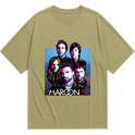 "Maroon 5 - Colors" Camiseta Oversized Básica