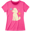"Poodle" Blusa Baby Look