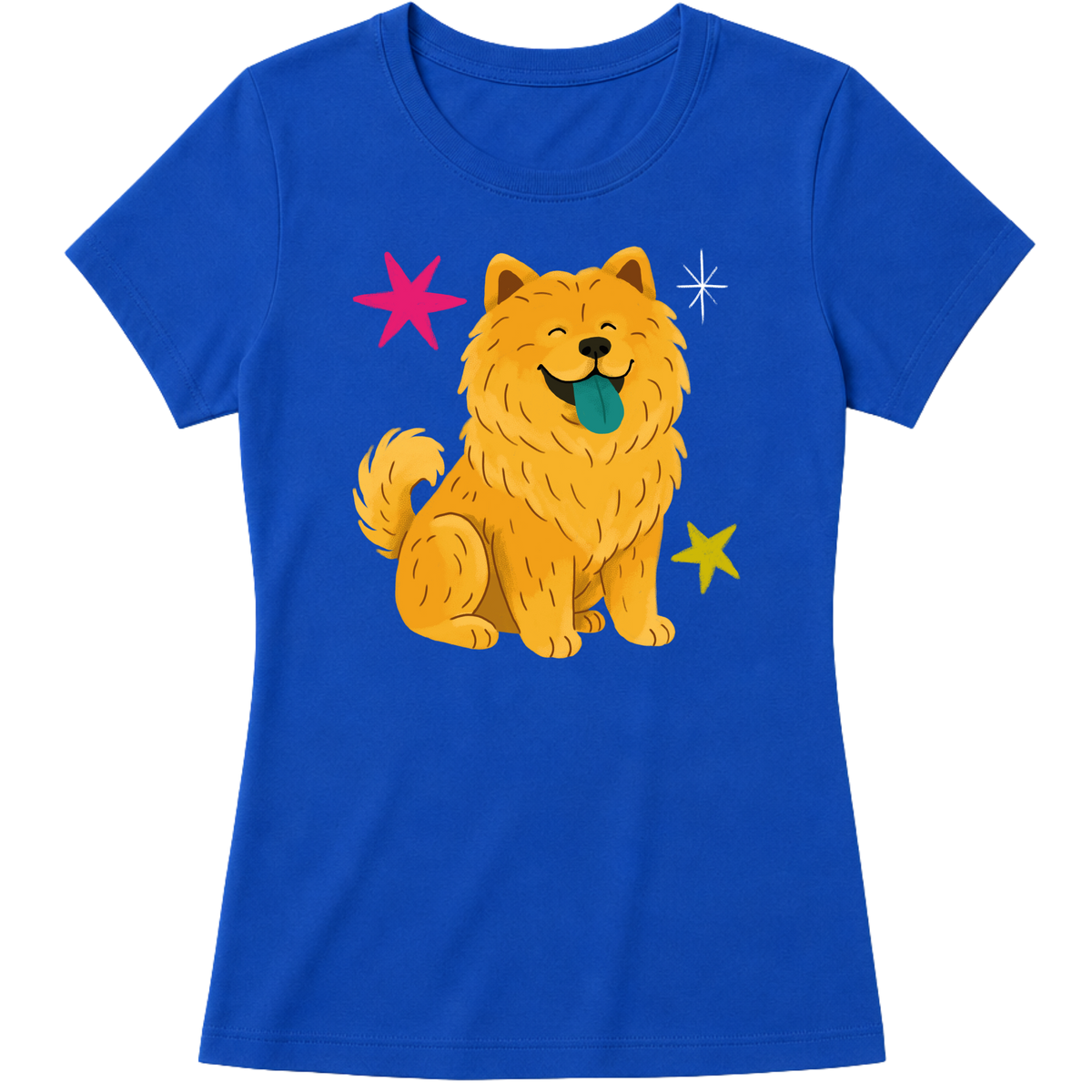 "Chow chow" Blusa Baby Look