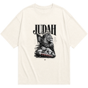 "O leão da tribo dr juda" Camiseta Oversized Básica