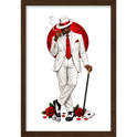 ""Seu Zé" Full Art - Quadro Tradicional" Quadro tradicional sem vidro acrílico