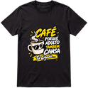 "Camiseta Basic Adulto tambem Cansa" Camiseta Premium Unissex