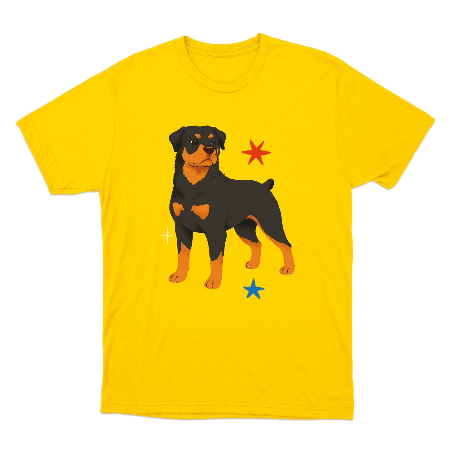 "Rottweiler" Camiseta Básica Unissex
