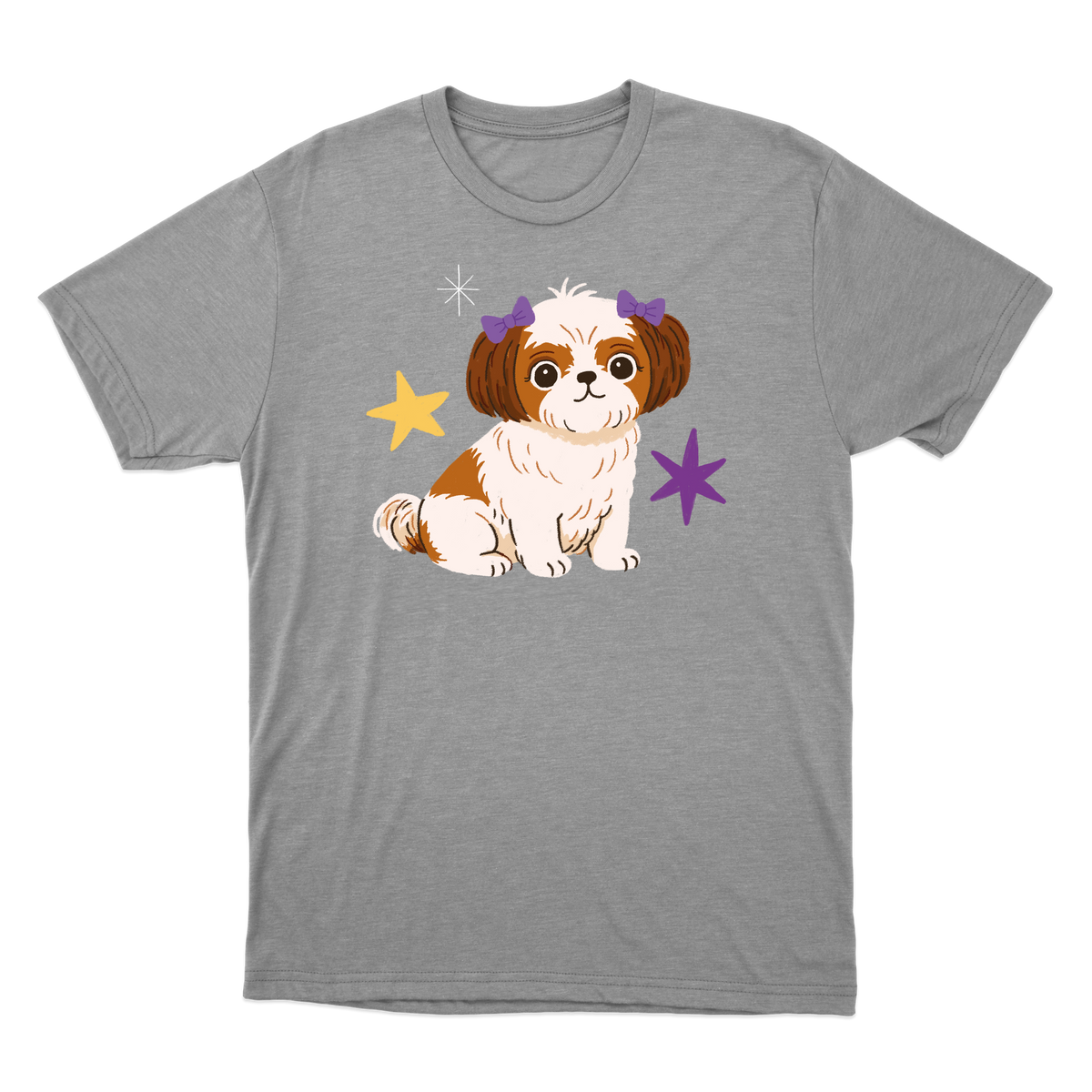 "Shih-tzu" Camiseta Básica Unissex