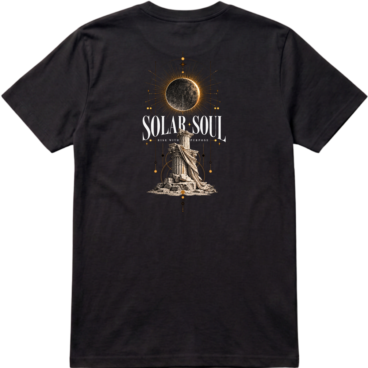 "Camiseta Regular Essential - Solar Soul (Técnica DTG)" Camiseta Premium Unissex