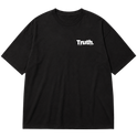 "TRUTH - GOD SAVE-ME" Oversized Premium 96% algodão 4% Elastano