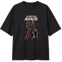 "Do mato pro asfalto - Streetwear Blackline" Camiseta Oversized Classic