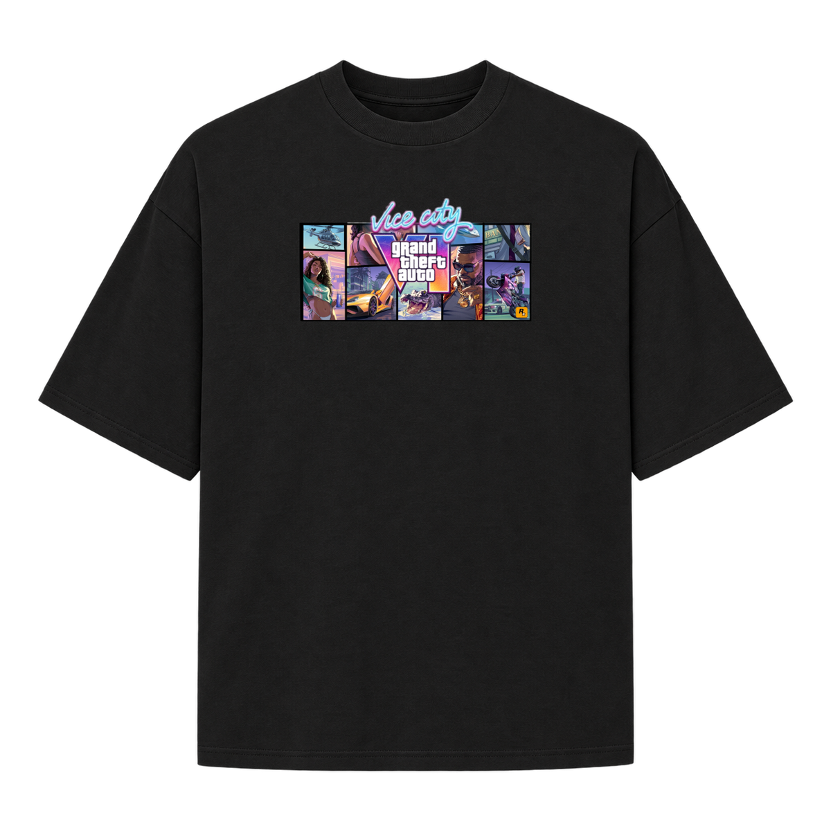 "VCT" Camiseta Oversized Suedine 220g