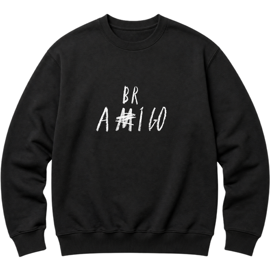 "FENDS — Amigo/Abrigo (Moletom SEM Capuz Premium)" Blusão Moletom