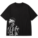 "Ícone dos gramados, eternizado no streetwear." Oversized Premium 96% algodão 4% Elastano
