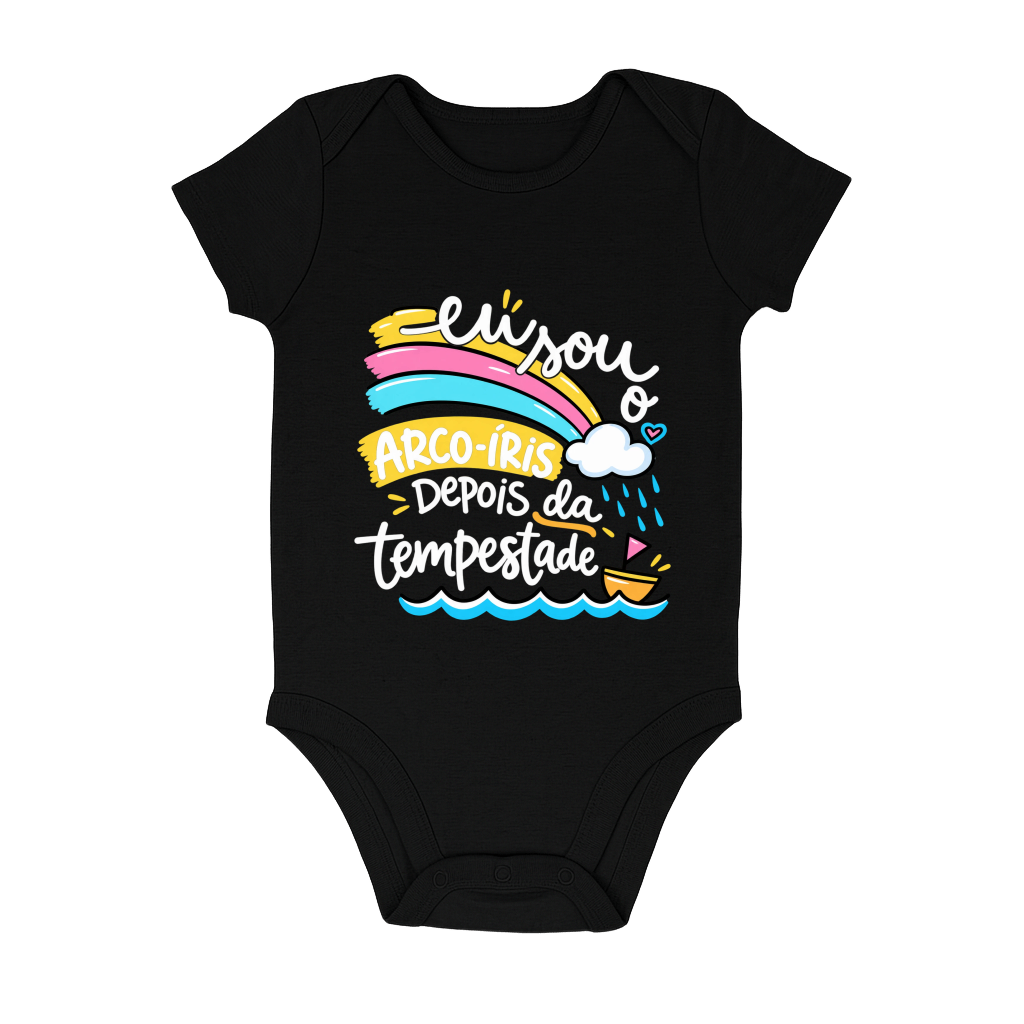 "Pequeno Arco-Íris" Body Baby