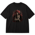 "Queen Of Hell" Oversized Premium 96% algodão 4% Elastano