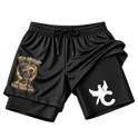 "Produto #016 Short THE WEIGHT WAS UPON HIM" Short 2 em 1