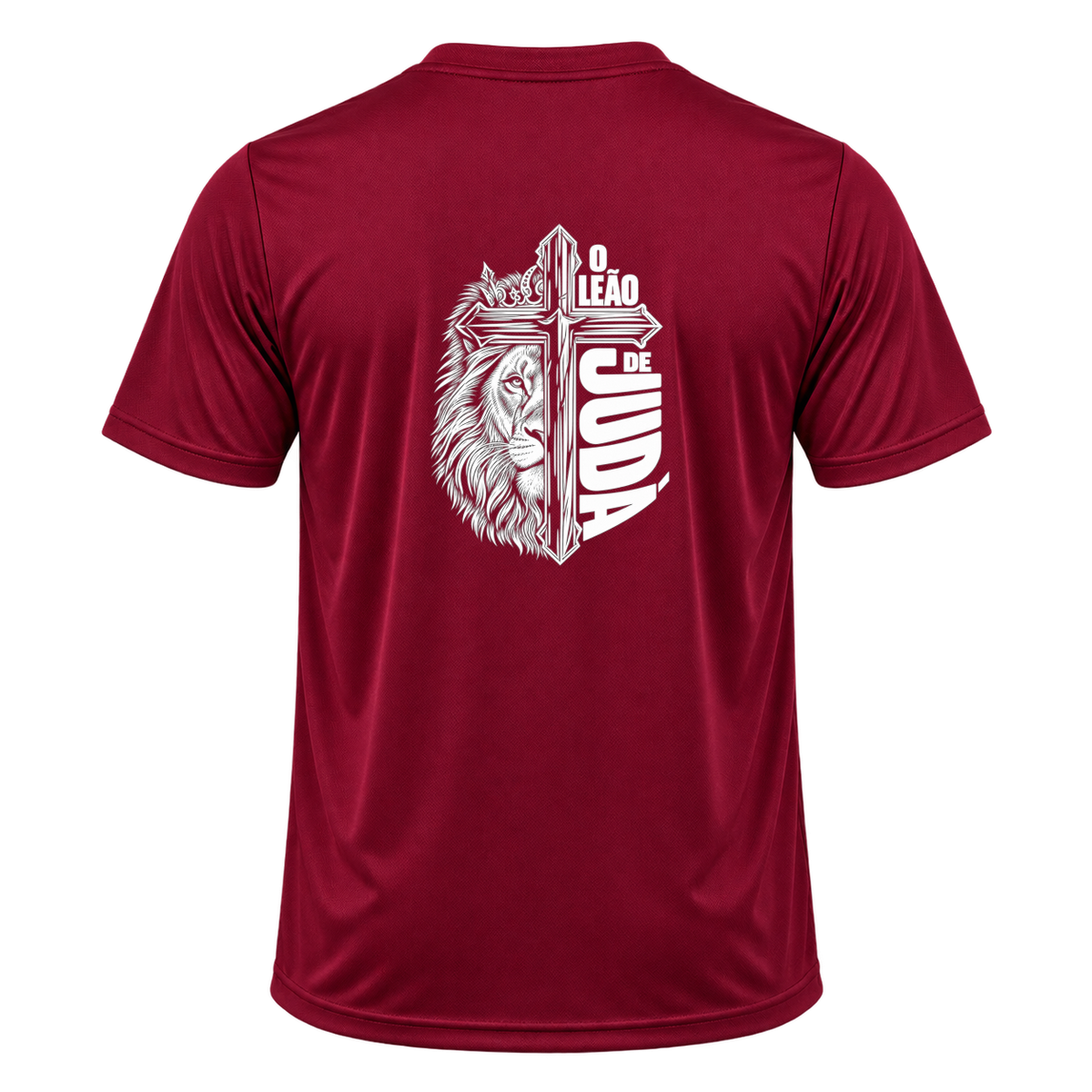 "Camiseta Dryfit Masculina Basic - Leão de Judá" Camiseta Dryfit Masculina Basic
