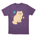 "Gato persa" Camiseta Básica Unissex