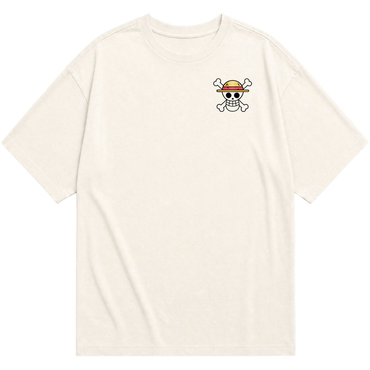 "Camiseta Oversized luffy" Oversized Básica 30.1