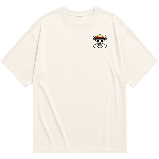 "Camiseta Oversized luffy" Oversized Básica 30.1
