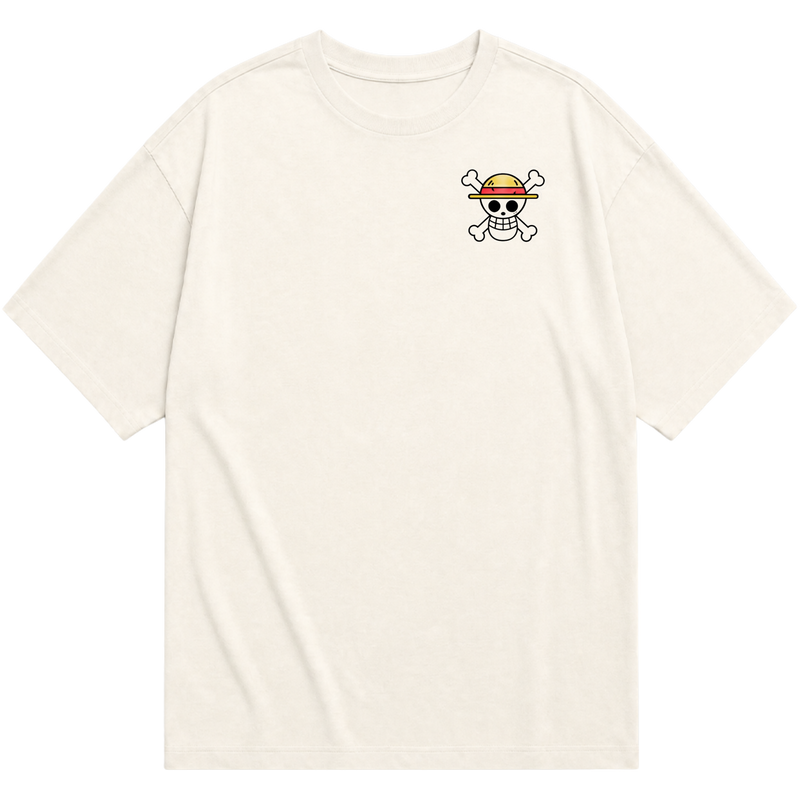 "Camiseta Oversized luffy" Oversized Básica 30.1