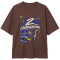 "Oversized Classic #015 - CØNTRAACØRRENTE" Camiseta Oversized Classic
