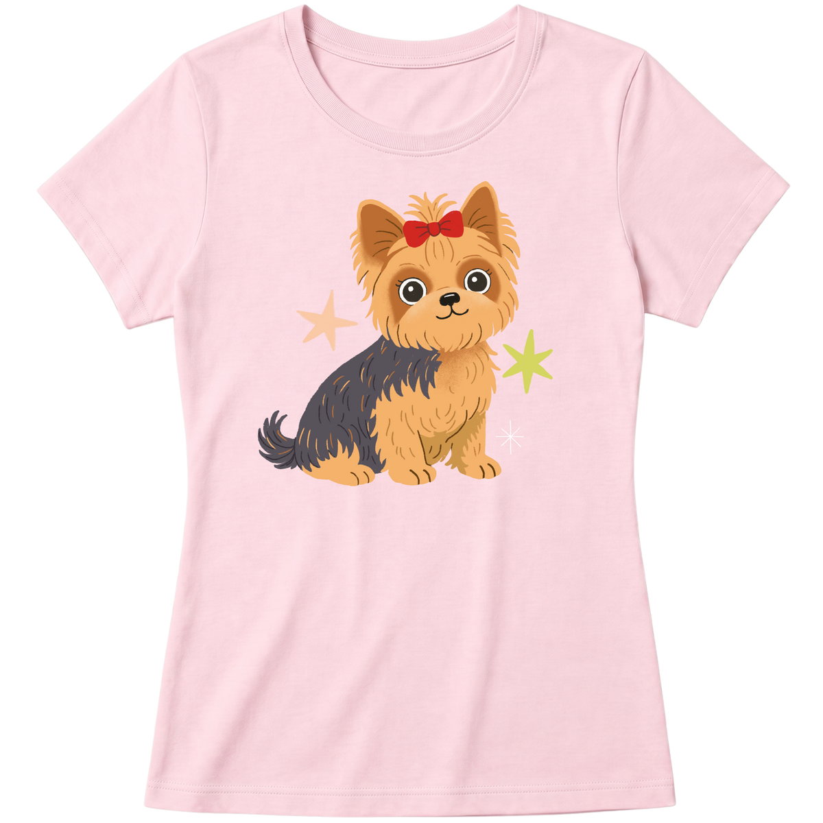 "Yorkshire terrier" Blusa Baby Look