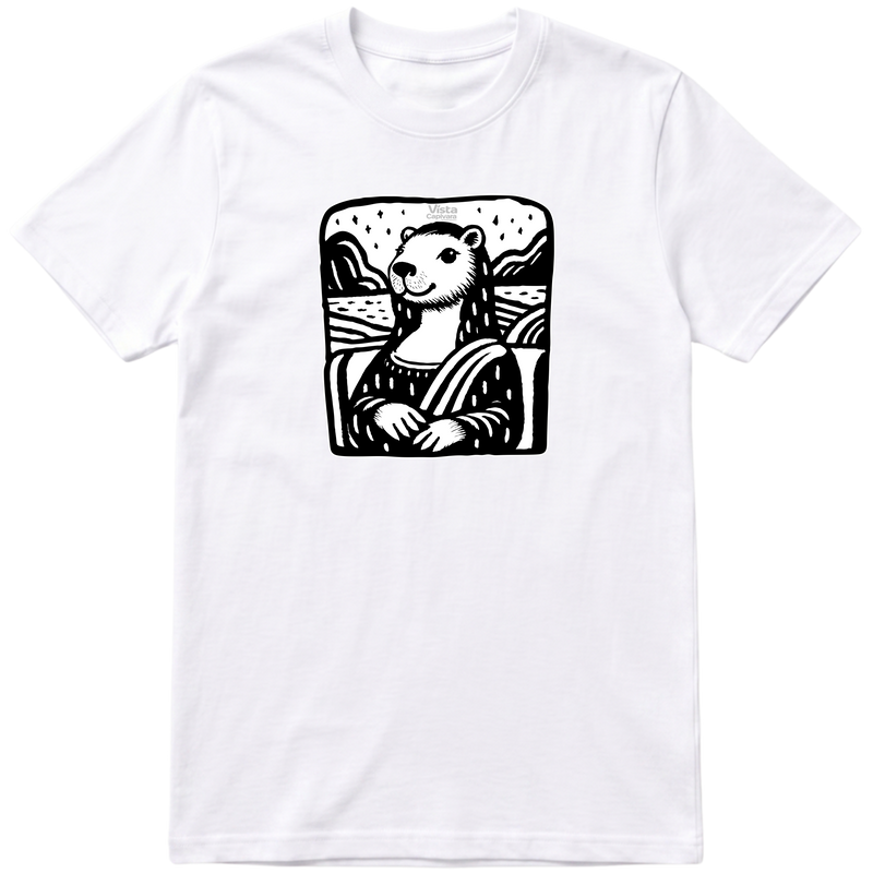 "Mona Capivara DTG" Camiseta Premium Unissex