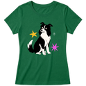 "Border collie" Blusa Baby Look
