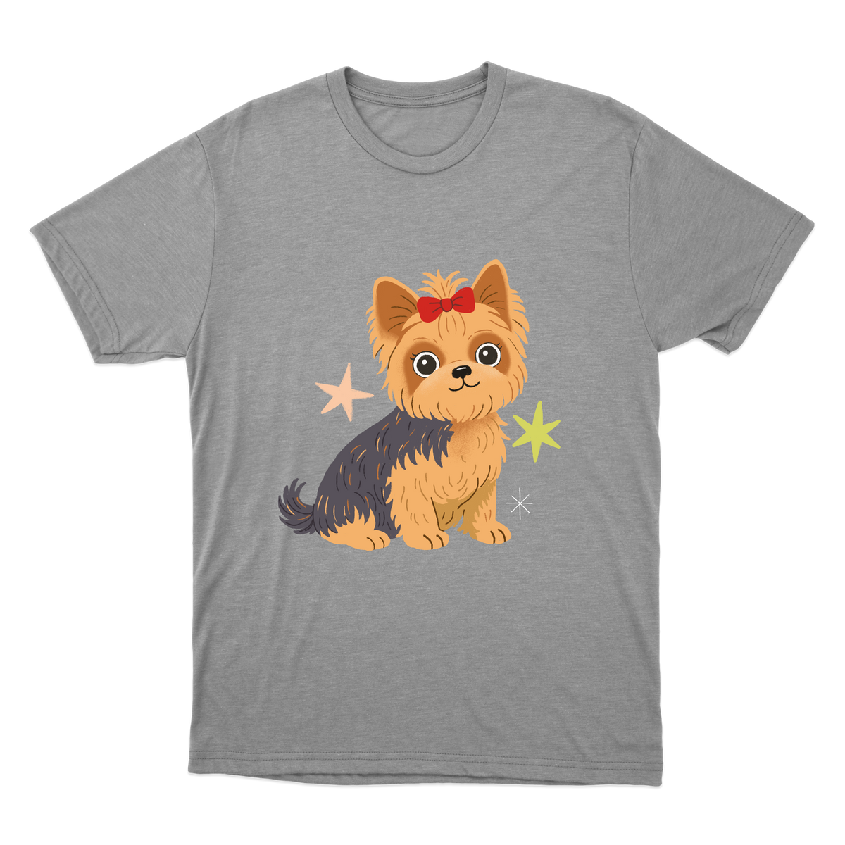 "Yorkshire terrier" Camiseta Básica Unissex