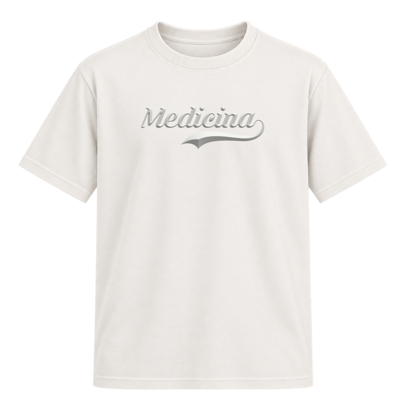 "Medicina" Camiseta Regular Suedine