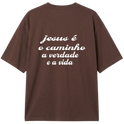 "Produto Cristo , o caminho" Camiseta Oversized Classic