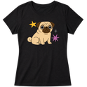 "Pug" Blusa Baby Look