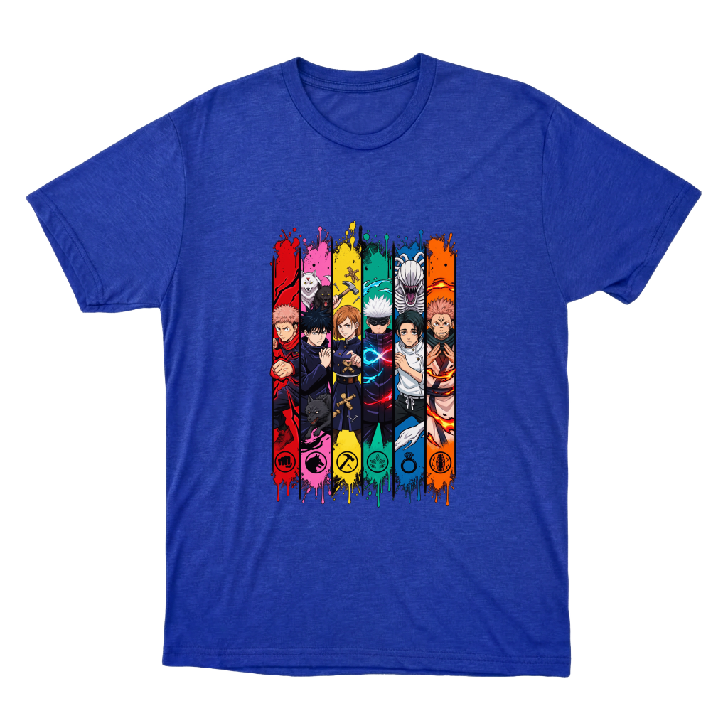 "Personagens - Jujutsu" Camiseta Básica Unissex
