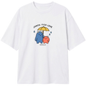 "Camiseta Junto Fica Leve" Camiseta Oversized Classic
