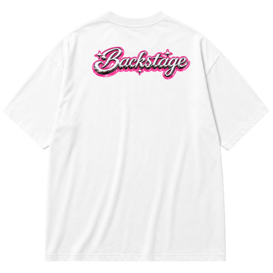 "Camiseta Oversized Backstage" Oversized Premium 96% algodão 4% Elastano