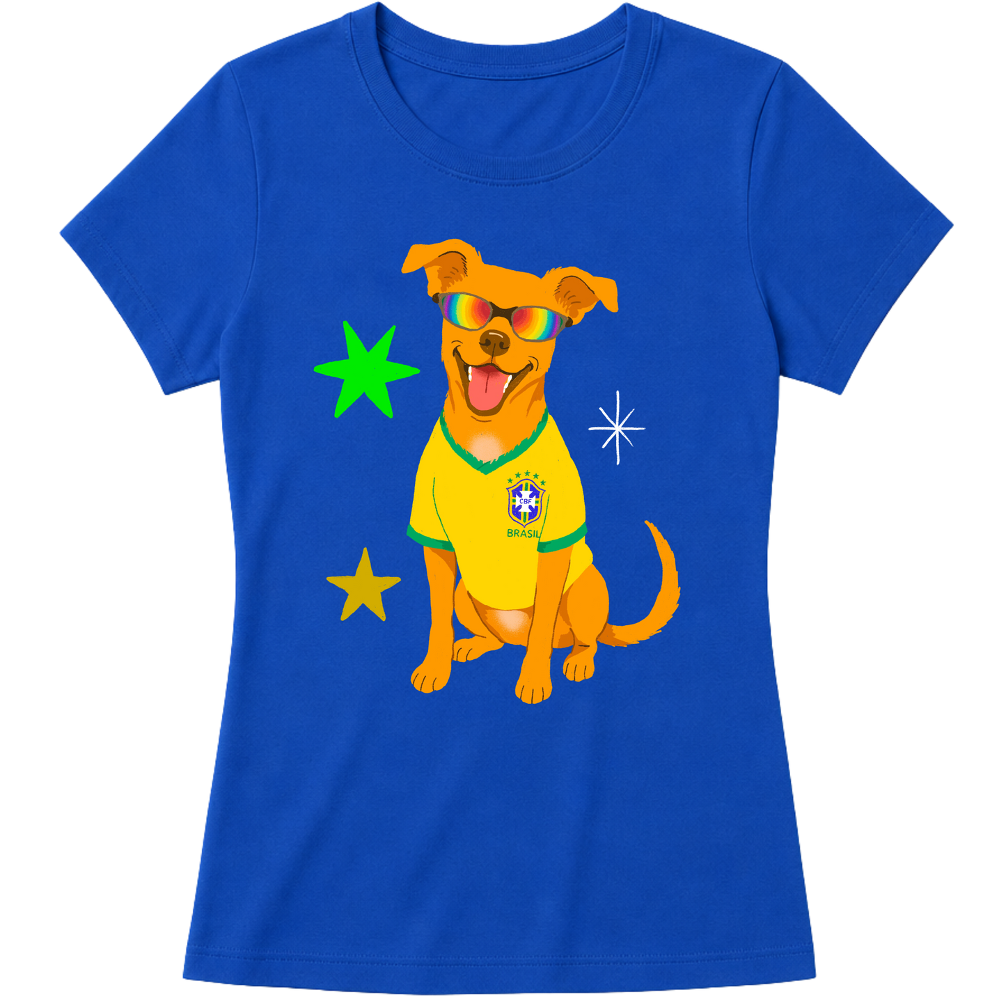 "Caramelo brasileiro" Blusa Baby Look