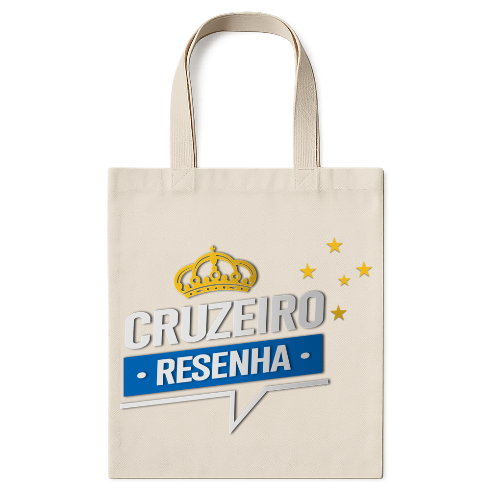 "Ecobag Cruzeiro Resenha" Ecobag