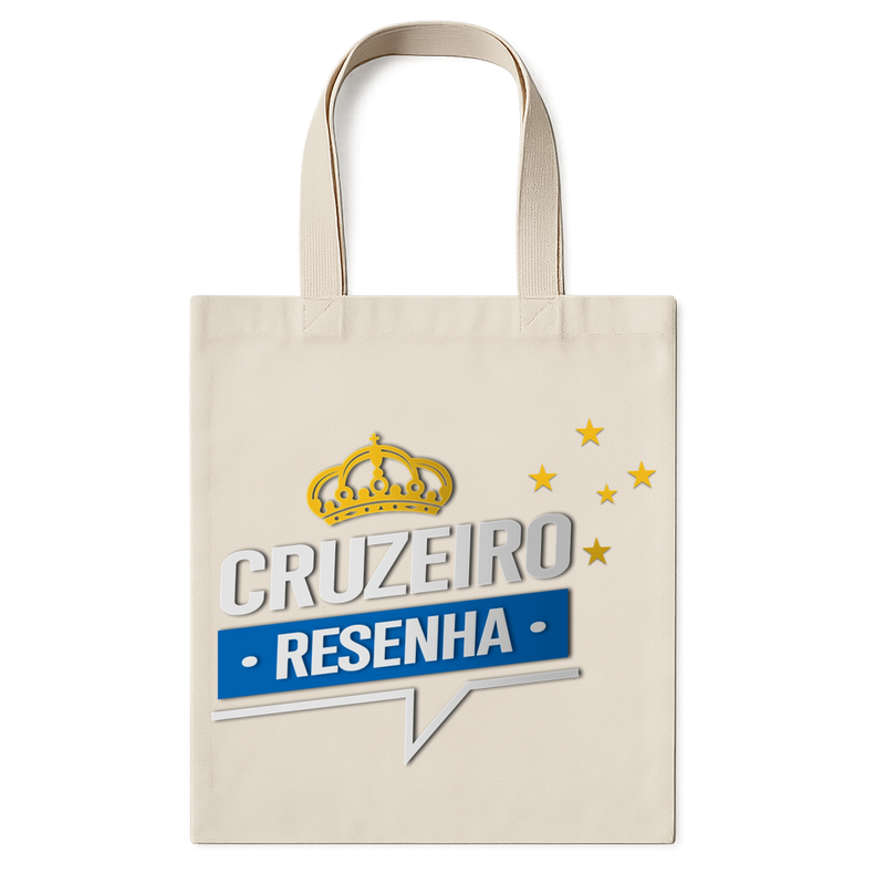 "Ecobag Cruzeiro Resenha" Ecobag