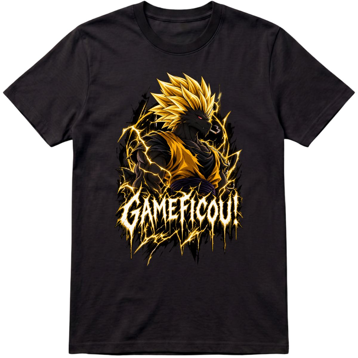 "CAMISA da GameFicou" Camiseta Premium Unissex Bunker Studios