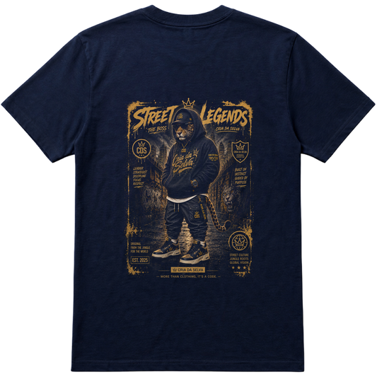 "Jaka Cria Da Selva The Boss" Camiseta regular básica